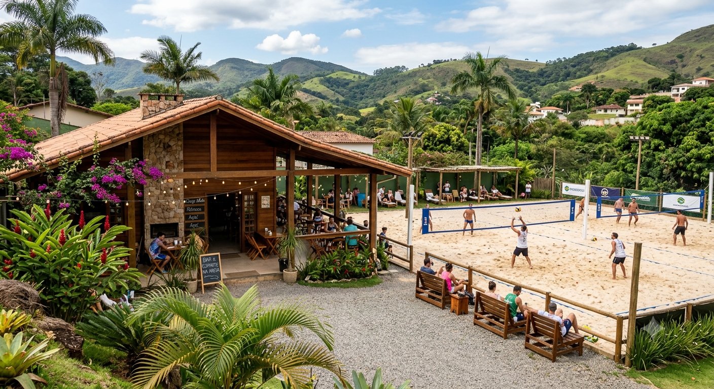 Esportes de Areia e Bar