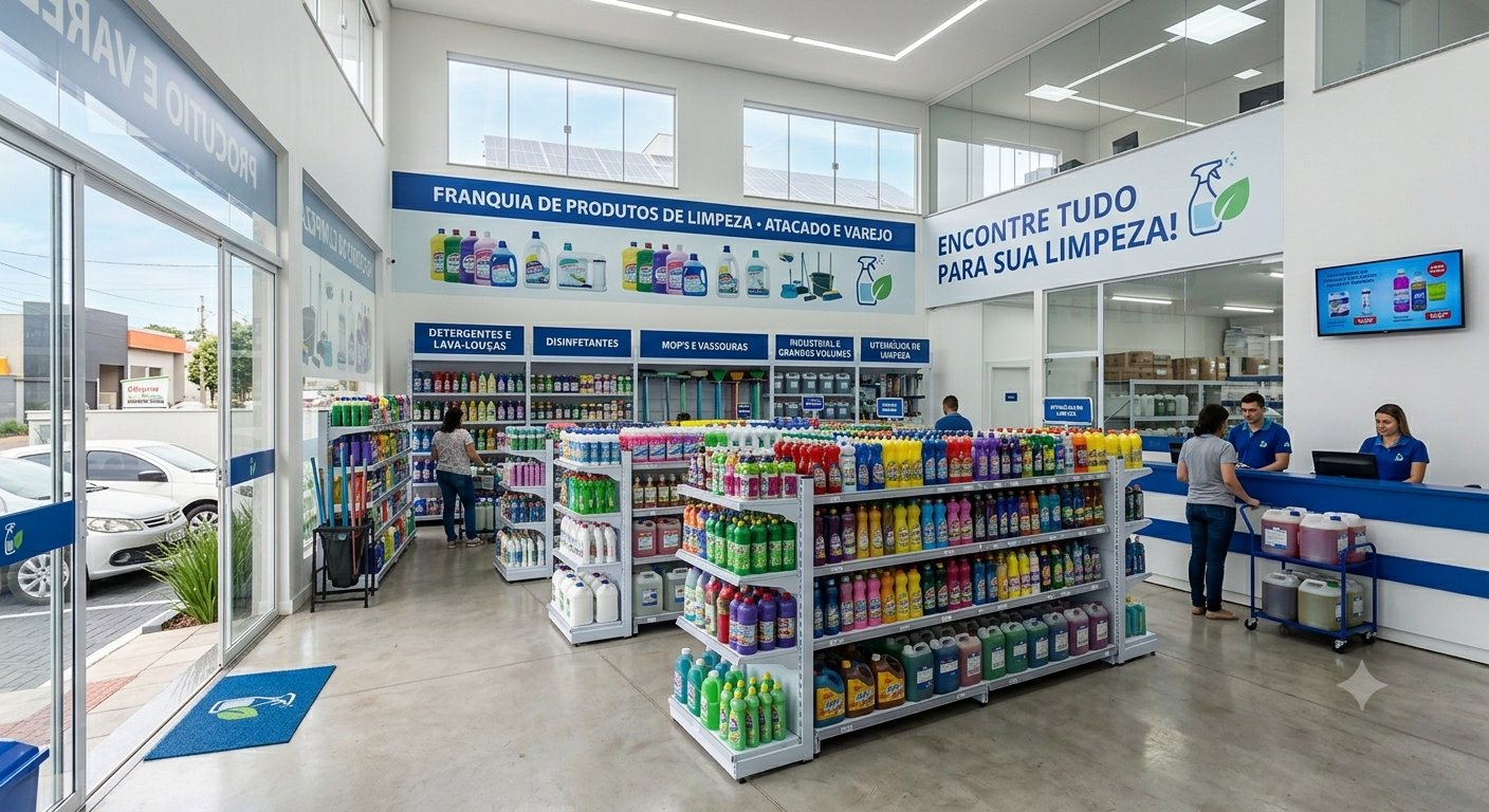 Franquia de Produtos de Limpeza